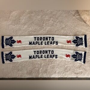Toronto Maple Leafs White and Blue Scarf - 2 available